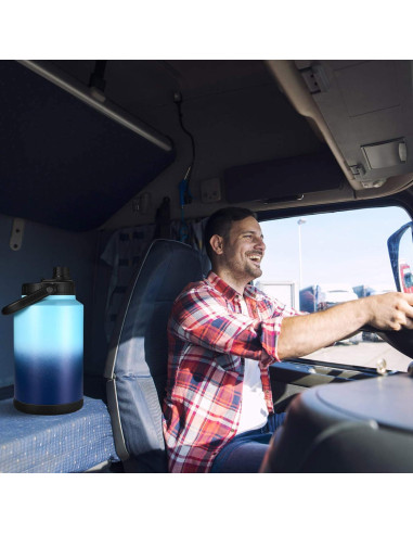 Jarra de Agua Aislada Sursip 128 Oz Acero Inoxidable Verde Militar