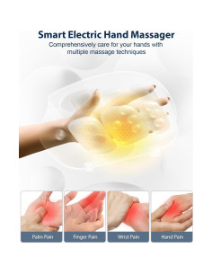 Masajeador de Mano Inalámbrico CINCOM con Calor y Compresión 2