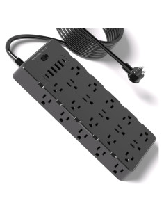 Protector de Sobretensión Nanolake 25 Salidas AC 6 USB 4000J