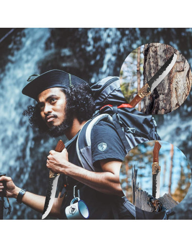 Cuchillo de Deshuese Forjado a Mano Purple Dragon 18 cm