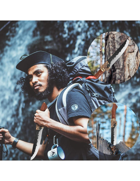 Cuchillo de Deshuese Forjado a Mano Purple Dragon 18 cm