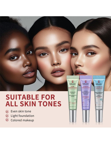 Crema CC Corlo 23.9g Correctora de Color SPF25 Verde