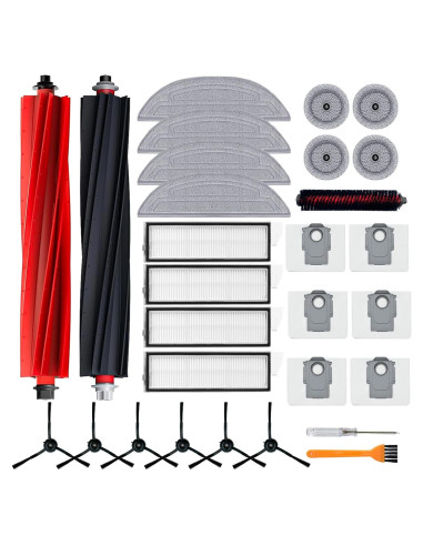 Kit de Accesorios Soniicmomo para Aspiradora Roborock S8 Max/MaxV Ultra