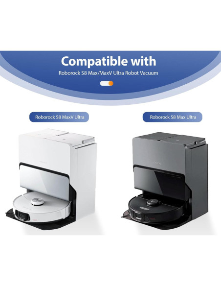 Kit de Accesorios Soniicmomo para Aspiradora Roborock S8 Max/MaxV Ultra