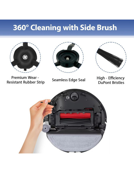 Kit de Accesorios Soniicmomo para Aspiradora Roborock S8 Max/MaxV Ultra