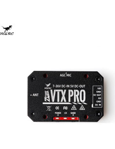 Transmisor FPV HGLRC Zeus VTX PRO 1.6W con Micrófono 2