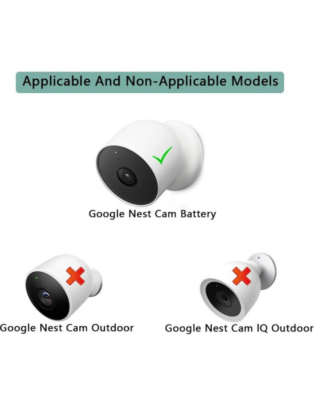 Cadena de Seguridad Anti-Caída OYOCAM para Google Nest Cam