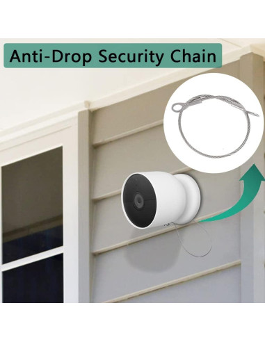 Cadena de Seguridad Anti-Caída OYOCAM para Google Nest Cam