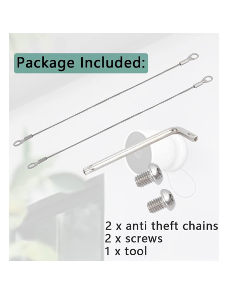 Cadena de Seguridad Anti-Caída OYOCAM para Google Nest Cam