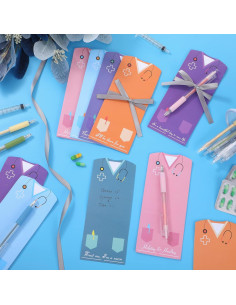 Set de Bloc de Notas para Enfermeras Fuutreo - 12 Piezas con Bolígrafos 2