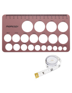 Regla de pezón Momcozy de silicona flexible 23x12.5cm