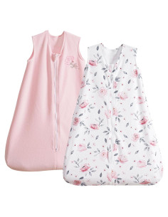 Saco de dormir PHF para bebés 6-12 meses, floral, 2 piezas