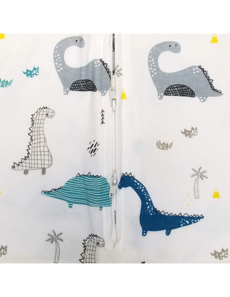 Saco de Arrullo para Bebé Enrich YLife Dinosaurio Azul 3-9 Meses