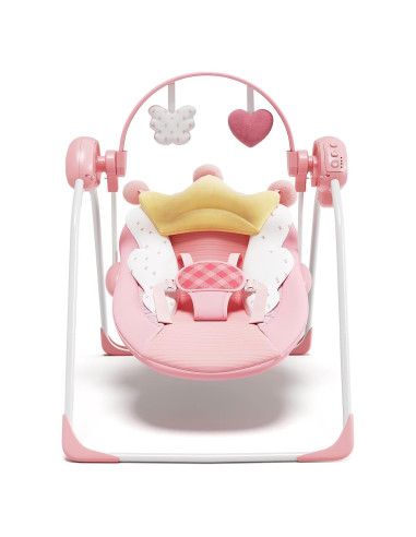 Columpio portátil para bebés Princesa Ángel 0-9 meses 9 kg