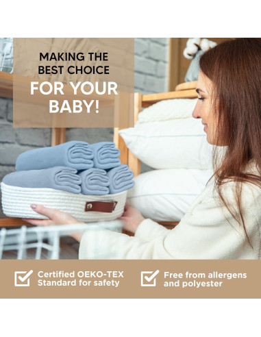 Sábanas Ajustadas para Cuna KoolerThings 100% Algodón Orgánico
