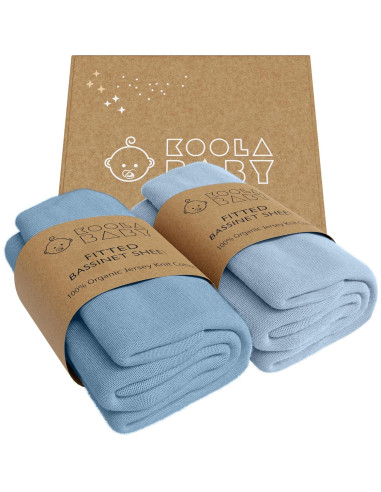 Sábanas Ajustadas para Cuna KoolerThings 100% Algodón Orgánico