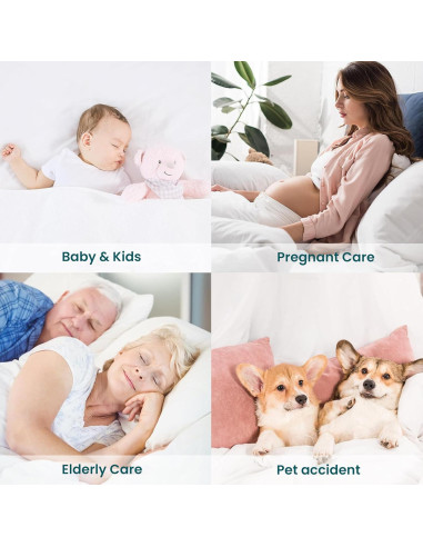 Protector de Cama Lavable Queen Cotton Passion - Impermeable