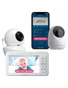 Monitor de Bebé Babysense HDS2 HD 5" No WiFi + Cámara WiFi