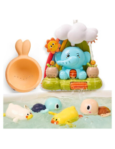 Juguetes de Baño TUMAMA - Elefante y Nube para Bebés