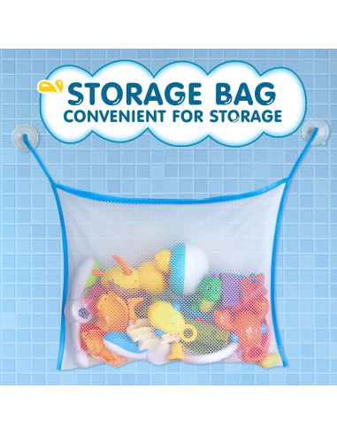 Juguetes de baño DOLIVE para niños 3-8 años con pista y ducha