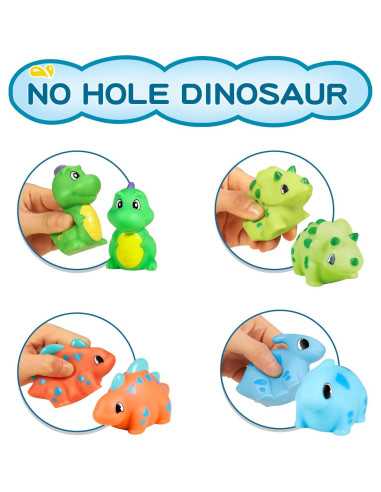 Juguetes de baño DOLIVE para niños 3-8 años con pista y ducha