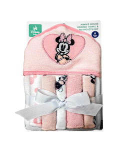 Juego de Toallas de Baño Cudlie Minnie Mouse con Capucha