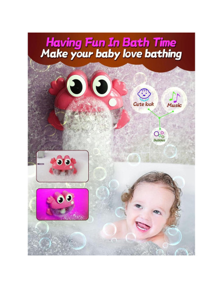 Juguete de Baño INSHUEY Rana Musical con Burbujas 22.86 cm