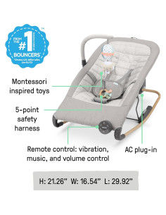 Silla Automática para Bebés Ingenuity Keep Inmotion - Vibración y Música 2