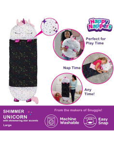 Cojín Saco de Sueño Happy Nappers Unicornio Grande 167.64 cm 2