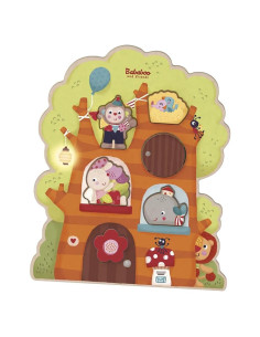 Rompecabezas de Madera Bababoo Casa en el Árbol 6 Piezas