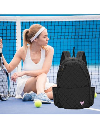 Mochila de Tenis Acolchada BEEYEO 44.96x30 cm Multifuncional