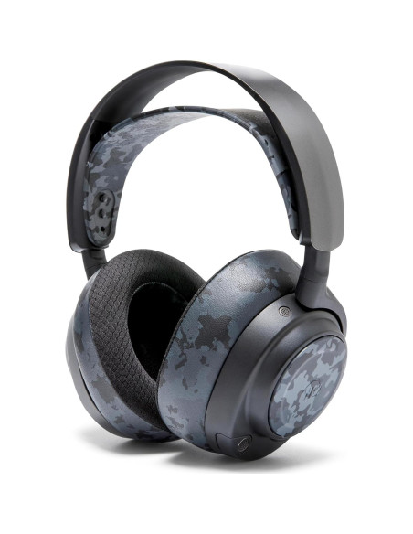 Placas Laterales Altavoz WC para Auriculares Arctis Nova - Camuflaje Negro