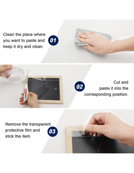 Cinta Nano Doble Cara AMYFAY 5m 3.05cm Alta Resistencia