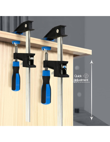 Garras de barra FASTORS 61 cm 2-Pack con liberación rápida