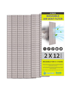 Filtro de Ventilación Ecológico Originallife 5x30 cm - Paquete de 6