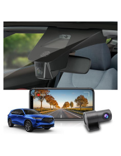 Cámara de Salpicadero Fitcamx 4K Frontal + 1080P Trasera para Acura MDX 2022-2024
