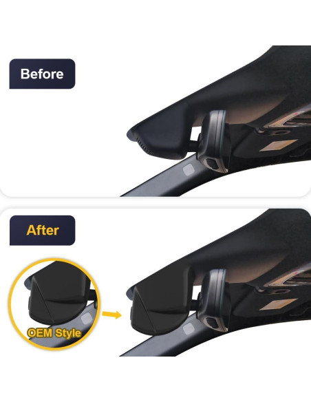 Cámara de Salpicadero Fitcamx 4K Frontal + 1080P Trasera para Acura MDX 2022-2024