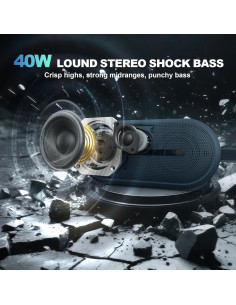 Altavoz Bluetooth Portátil SOWO Soundwave Pro 40W Impermeable 2