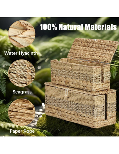 Caja Organizadora de Cables Mediana VinneGenzz Natural