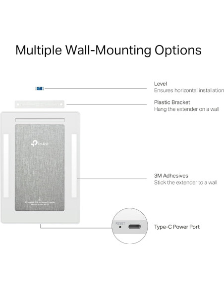 Extensor de Rango Wi-Fi 6 TP-Link Archer Air E5 250 m