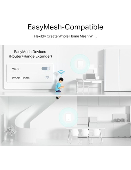 Extensor de Rango Wi-Fi 6 TP-Link Archer Air E5 250 m