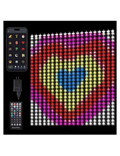 Luces de Cortina Inteligentes Afirst 540 LED RGB Control Remoto