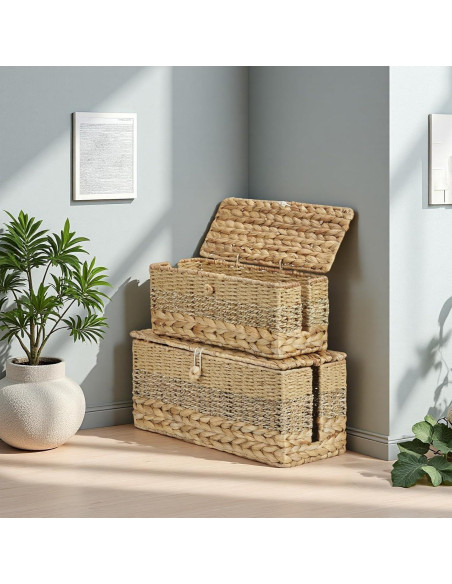 Caja Organizadora de Cables Mediana VinneGenzz Natural