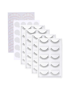 Pestañas de Práctica Autoadhesivas Fenshine - 20 Pares