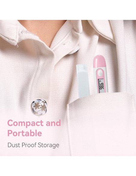 Termómetro Digital Clínico Berrcom DT008 con Punta Flexible