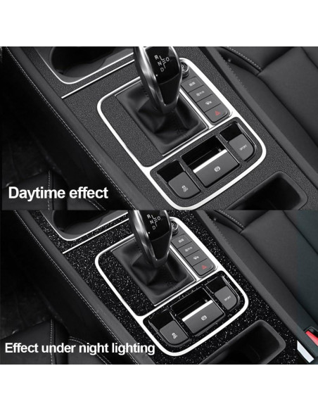 Envoltura de Vinilo Negro Brillante AuMoHall 30x200 cm