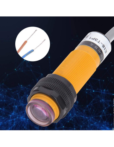 Sensor Fotoeléctrico de Haz a Través JYIO E18 T3P1 6-36VDC