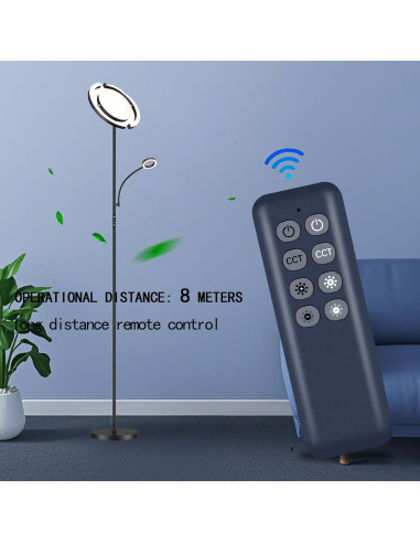 Control Remoto Reemplazo para Lámpara de Pie GERGO, OUTON, FIMEI