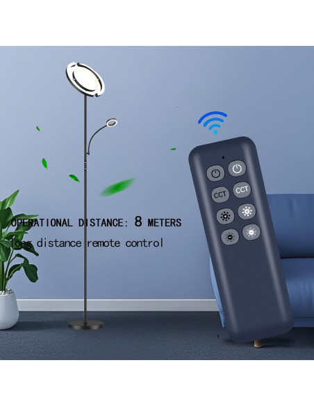Control Remoto Reemplazo para Lámpara de Pie GERGO, OUTON, FIMEI