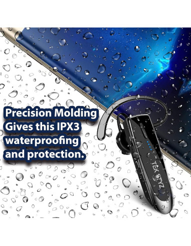 Auriculares Inalámbricos Bluetooth 5.3 Tek Styz TS-1241 IPX5